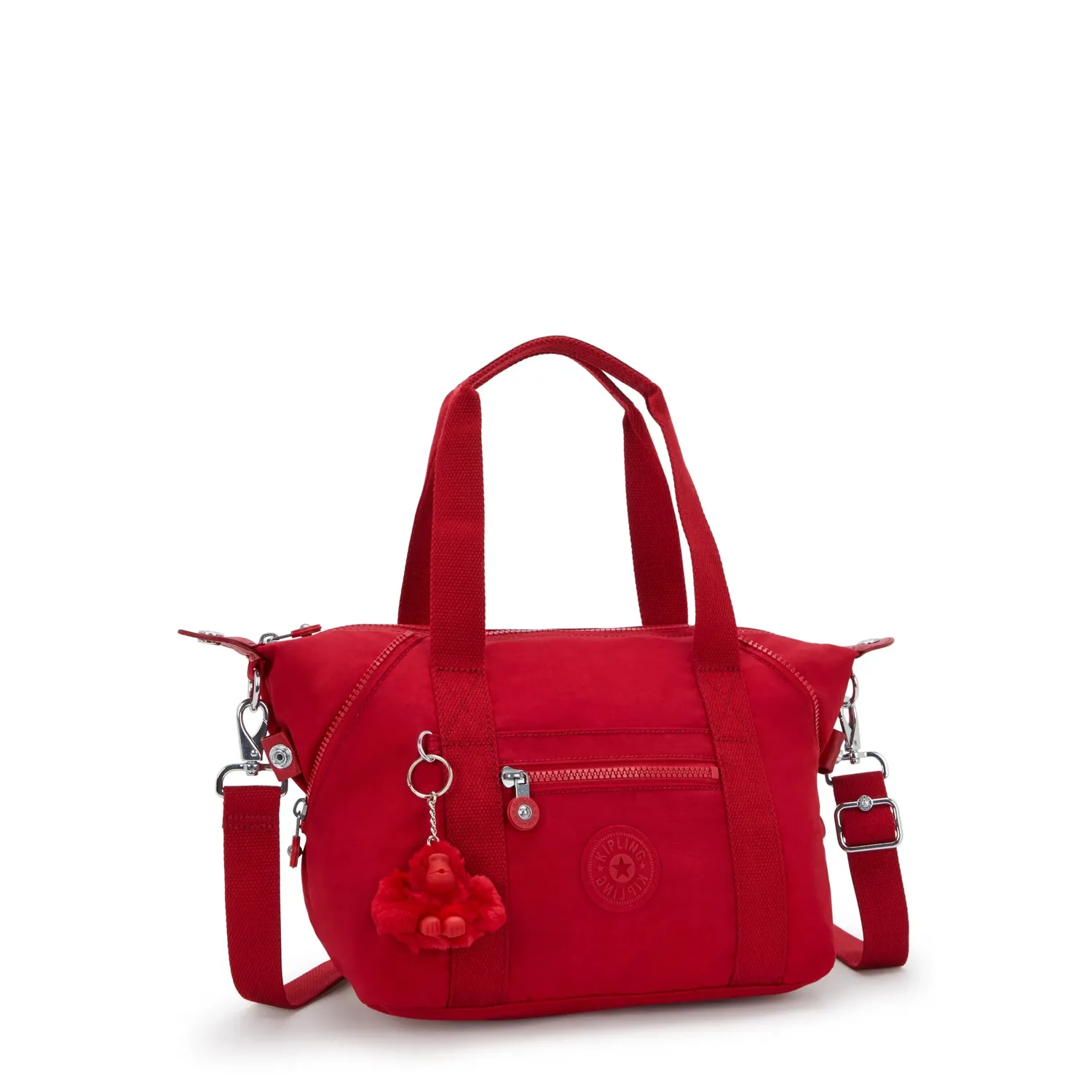 Kipling Art Mini schoudertas Ruby Red klein verstelbaar