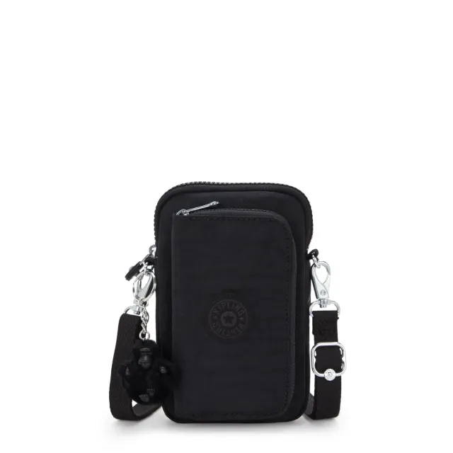 Kipling Telmo portemonnee Black Noir klein met riem
