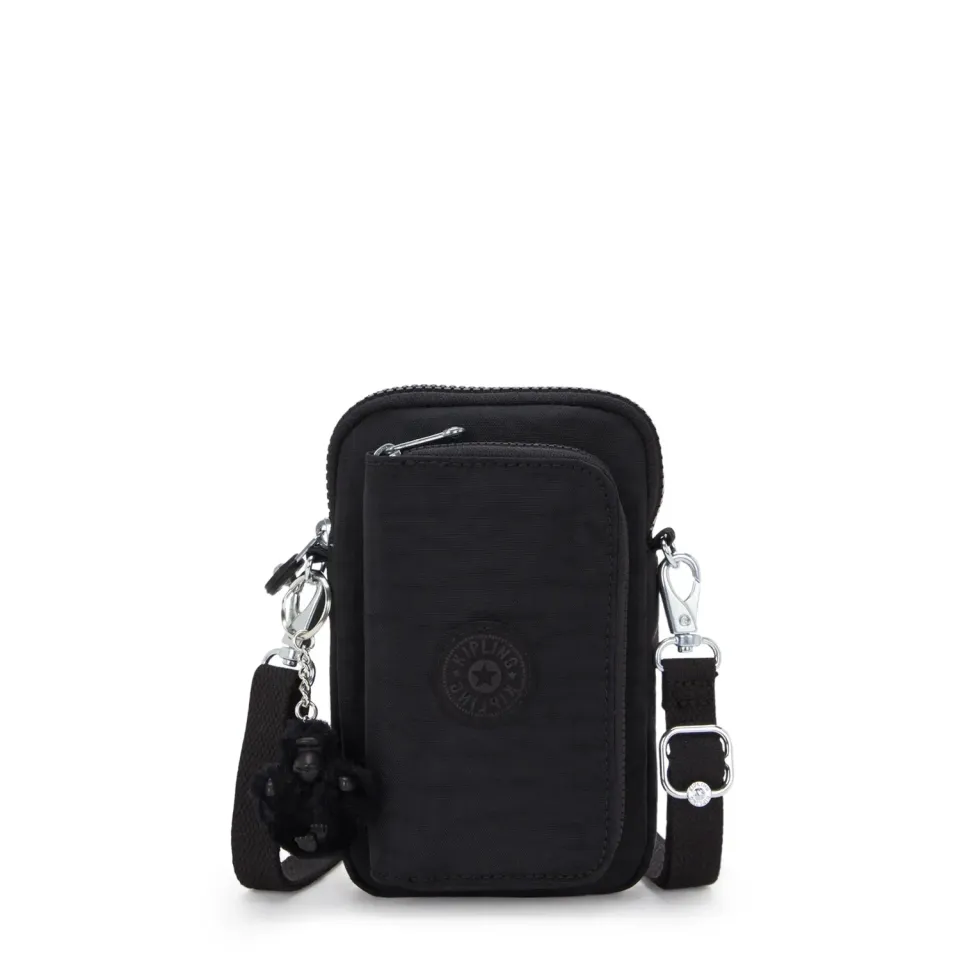 Kipling Telmo portemonnee Black Noir klein met riem