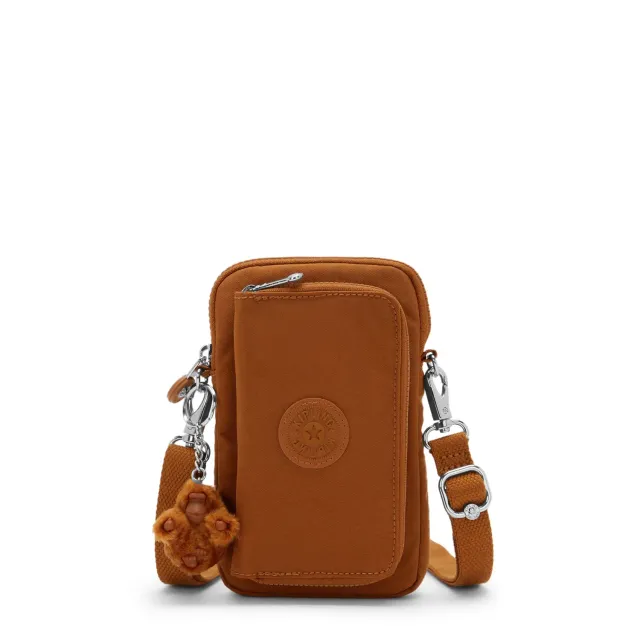 Kipling Telmo portemonnee Stylish Mokka klein met riem