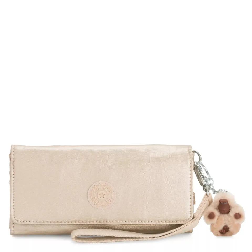 Kipling Rubi portemonnee Groot Starry Gold Metallic goud