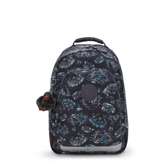 Kipling Class Room rugzak Groot Jungle Fun Race laptopvak