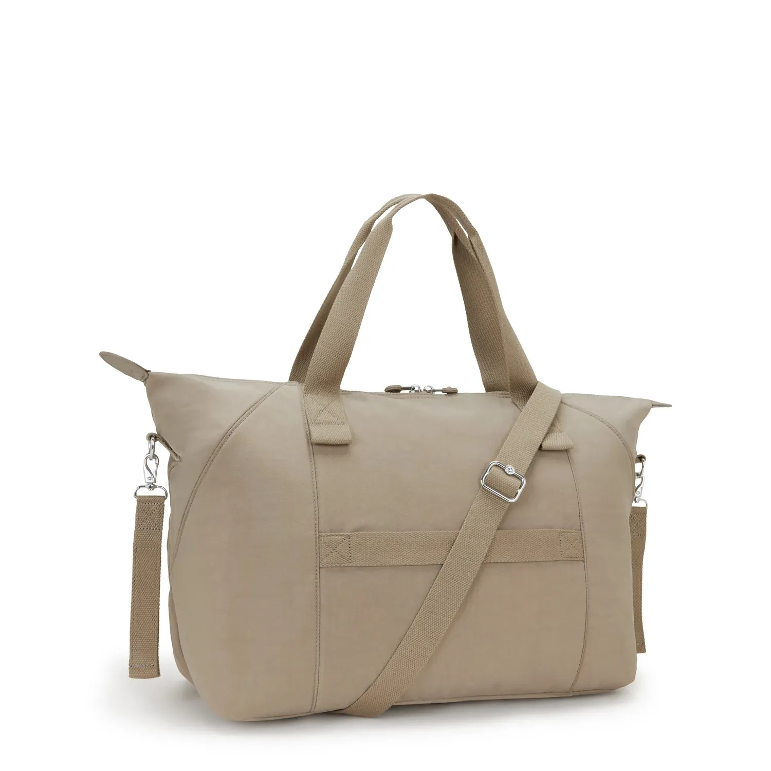 Kipling New Art M babytas Soft Taupe met verschoonmatje