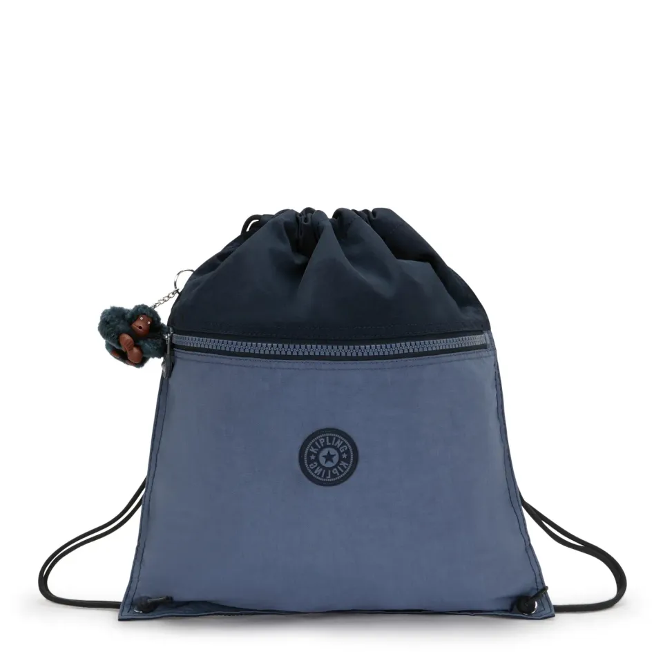Kipling Supertaboo rugzak Game Grey medium waterafstotend