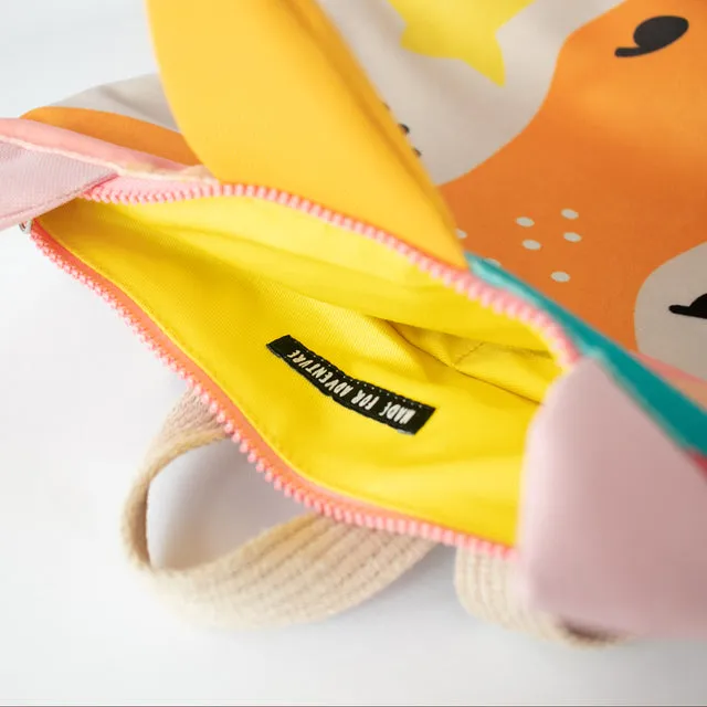 Love for Childrenn Unicorn rugtas S fluweel waterbestendig