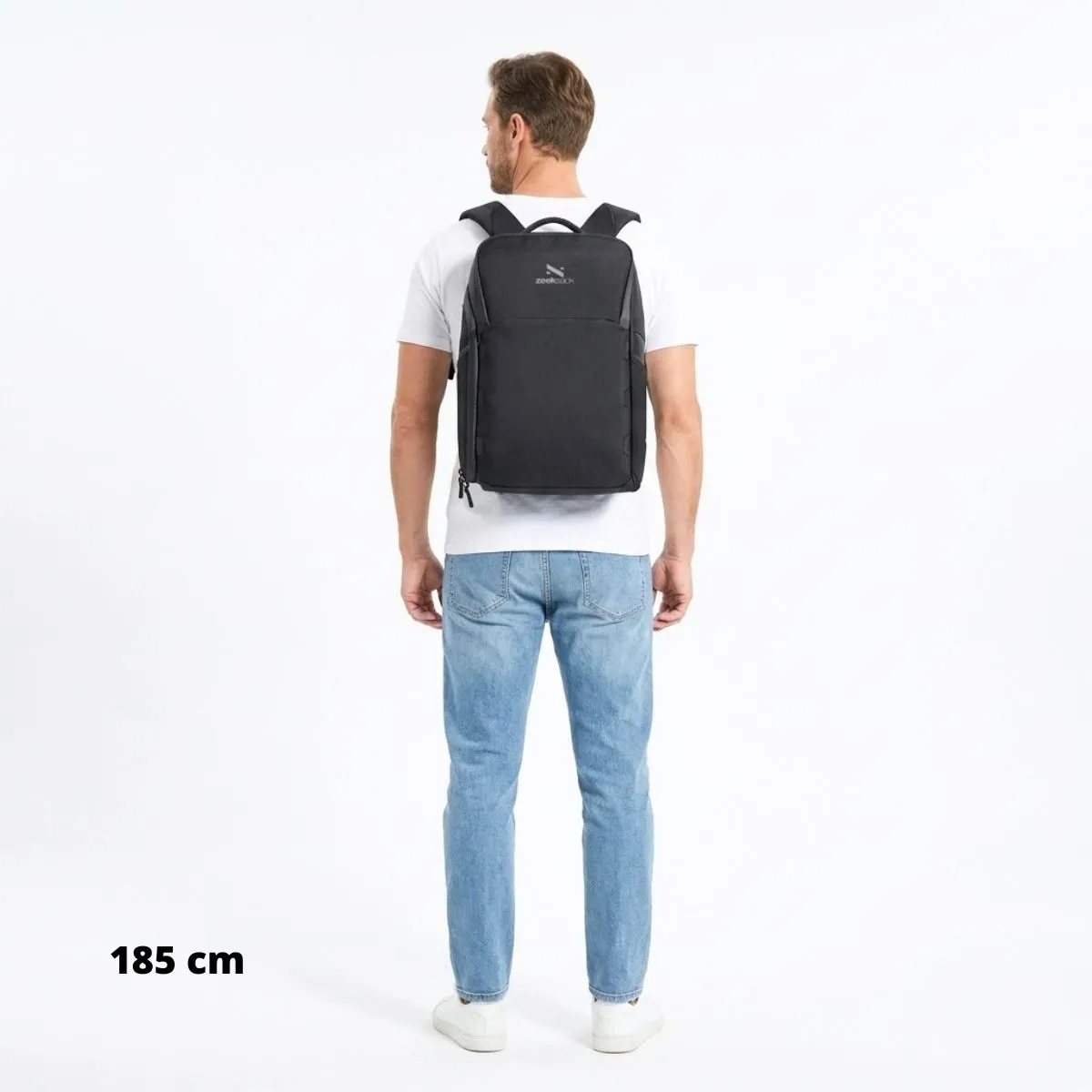 Zeeksack The Cabin 25L Rugzak Handbagage Zwart cabineformaat
