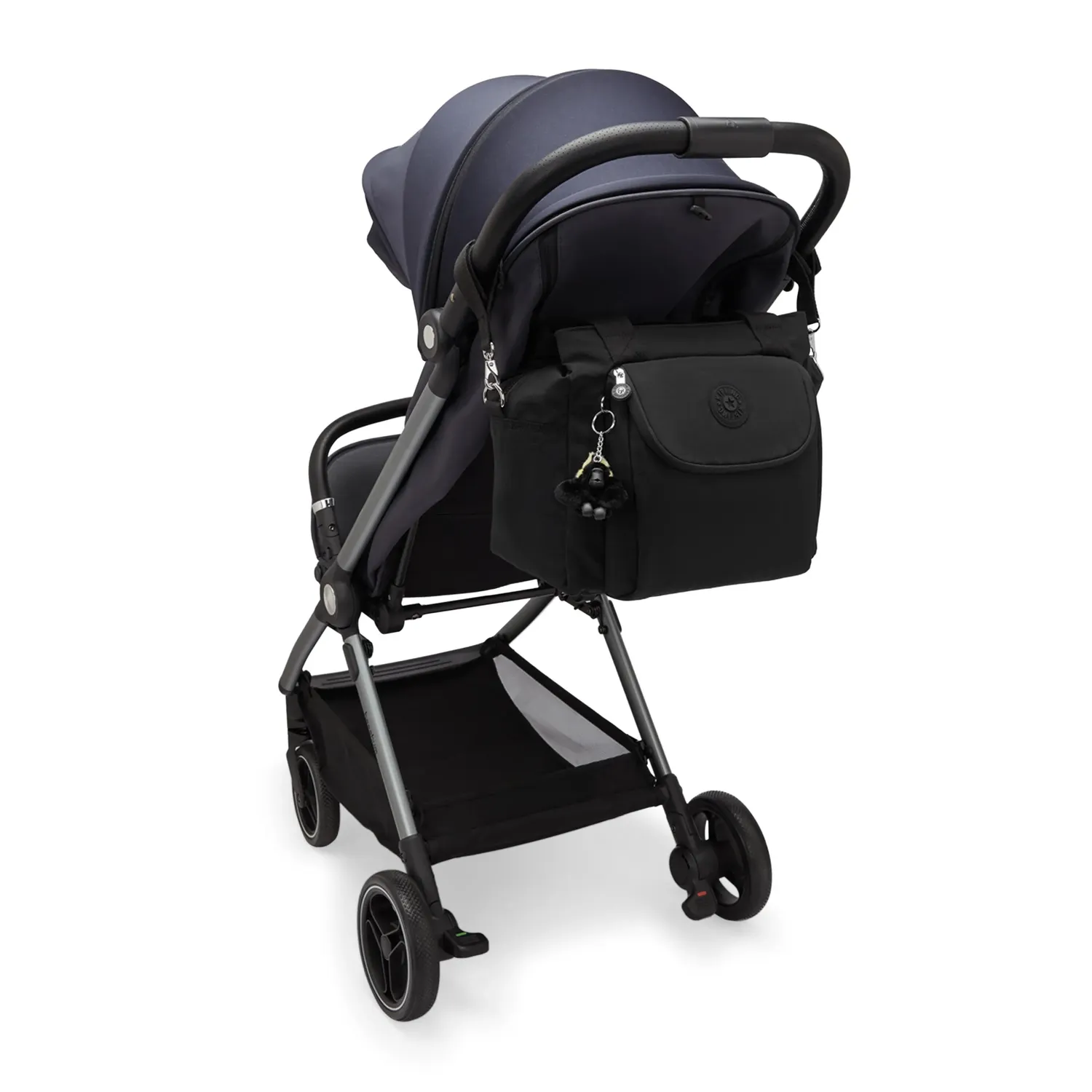 Kipling Nappisac babytas Tiny Black Noir Medium met matje