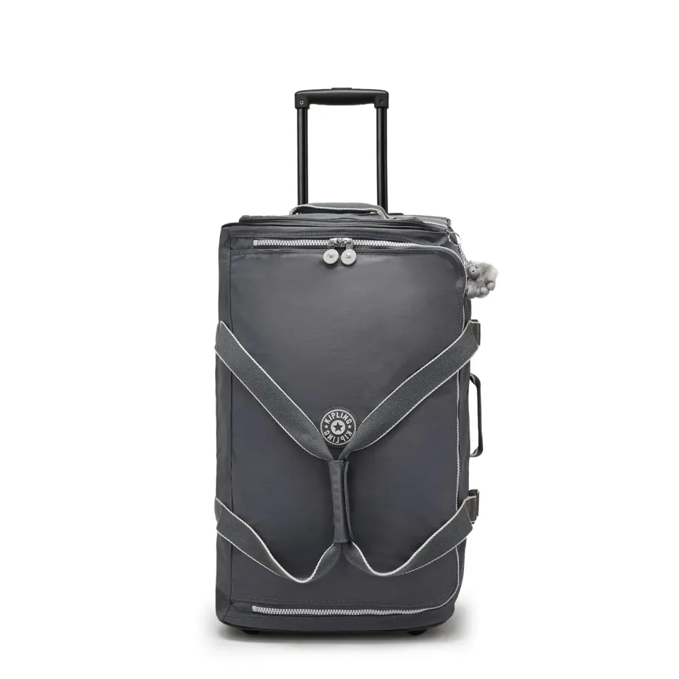 Kipling Teagan M Koffer Moonlit Grey Medium met TSA-slot