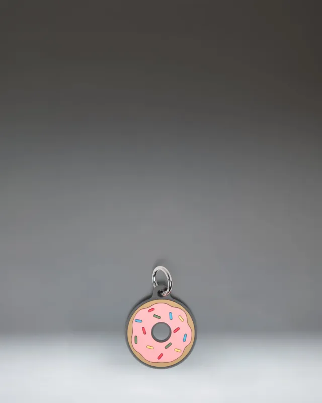 Herschel Donut Bag Charm tashanger Sprinkle Donut siliconen