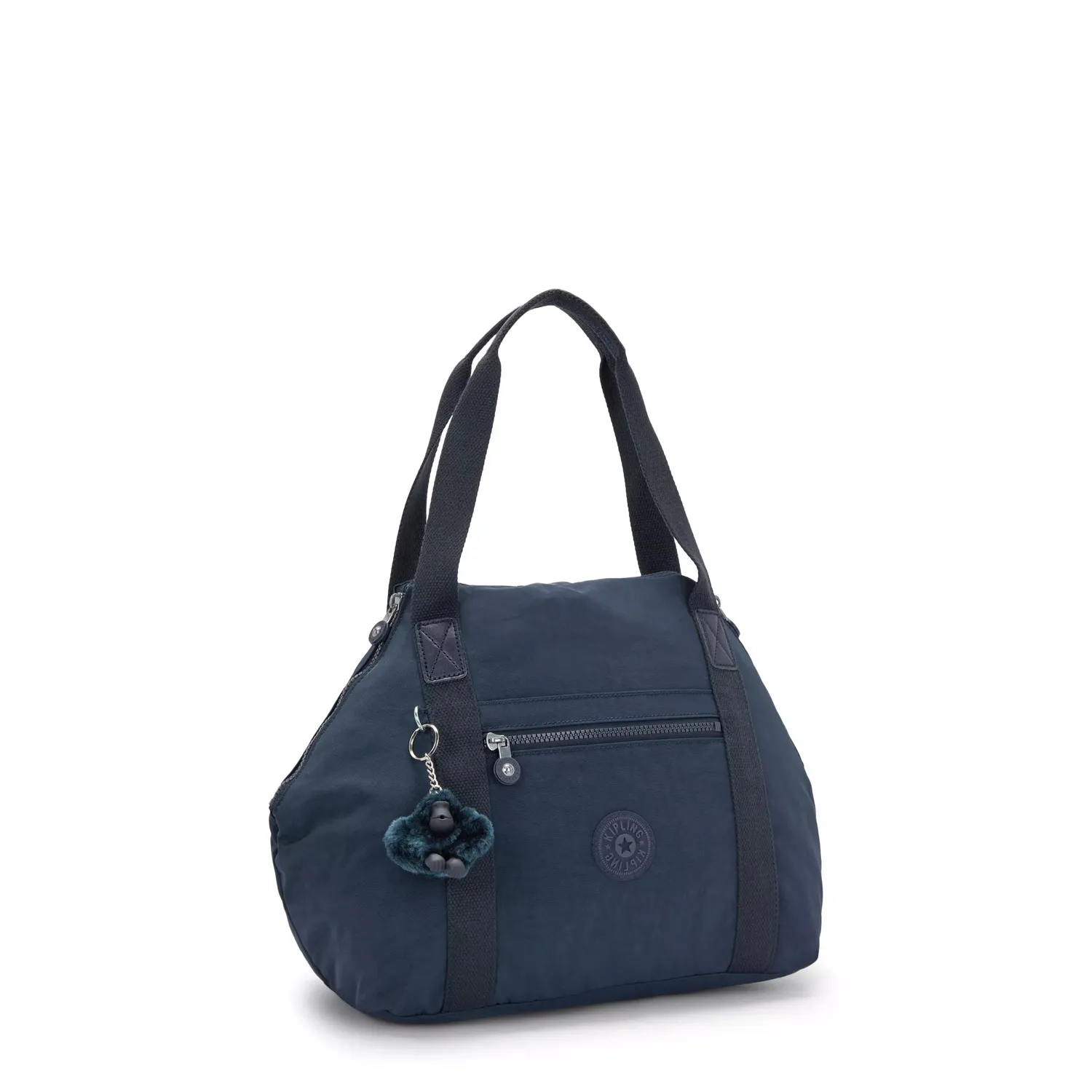 Kipling Art handtas medium Blue Bleu 2 verstelbaar
