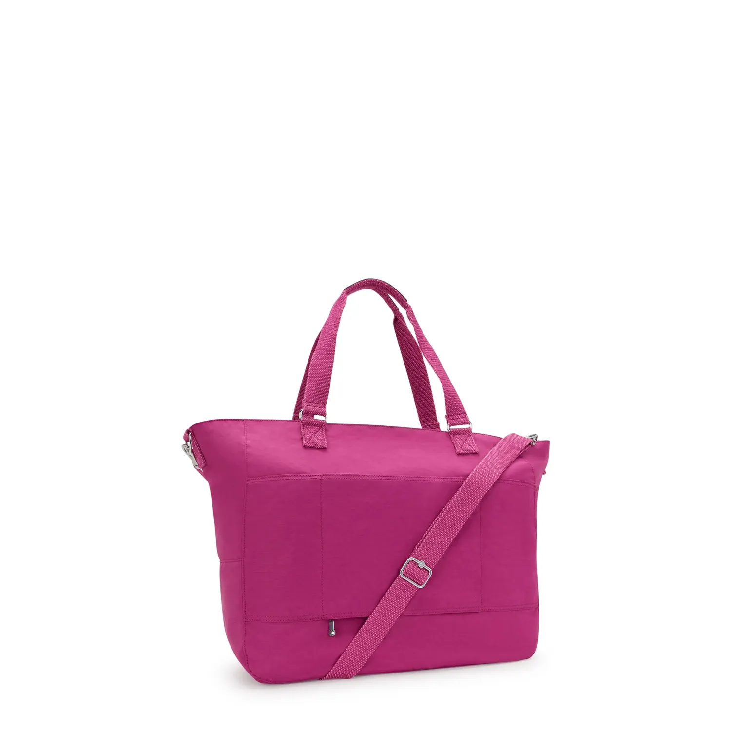 Kipling Isaac handtas Purple Wine groot met ritsvakken