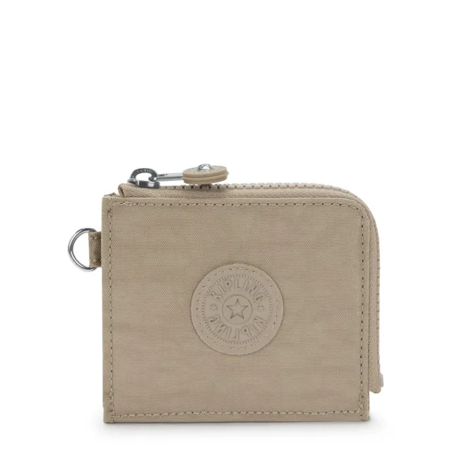 Kipling Card Pal portemonnee Soft Taupe Klein 9 vakken