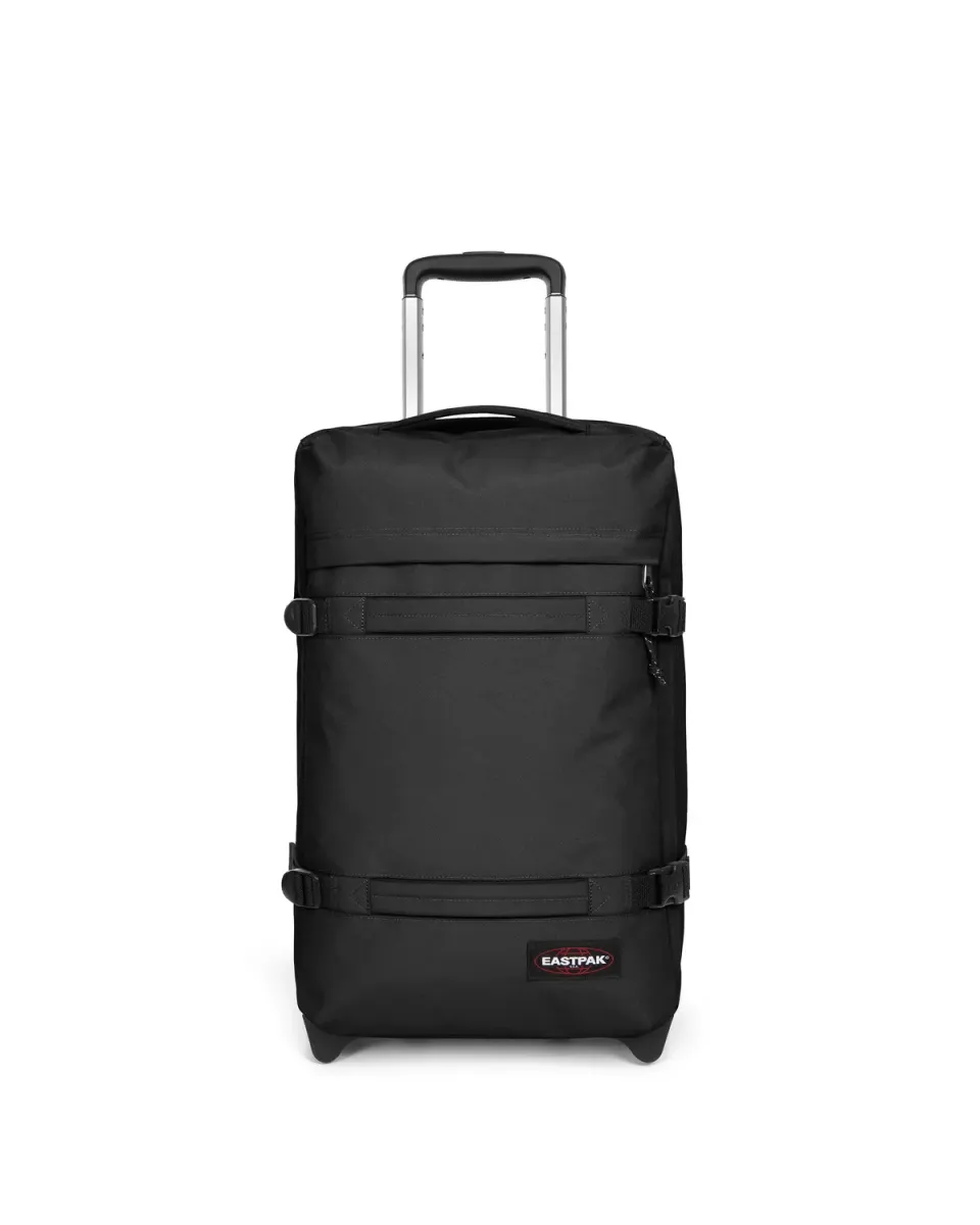 Eastpak Transit'R S cabinekoffer zwart klein met TSA-slot