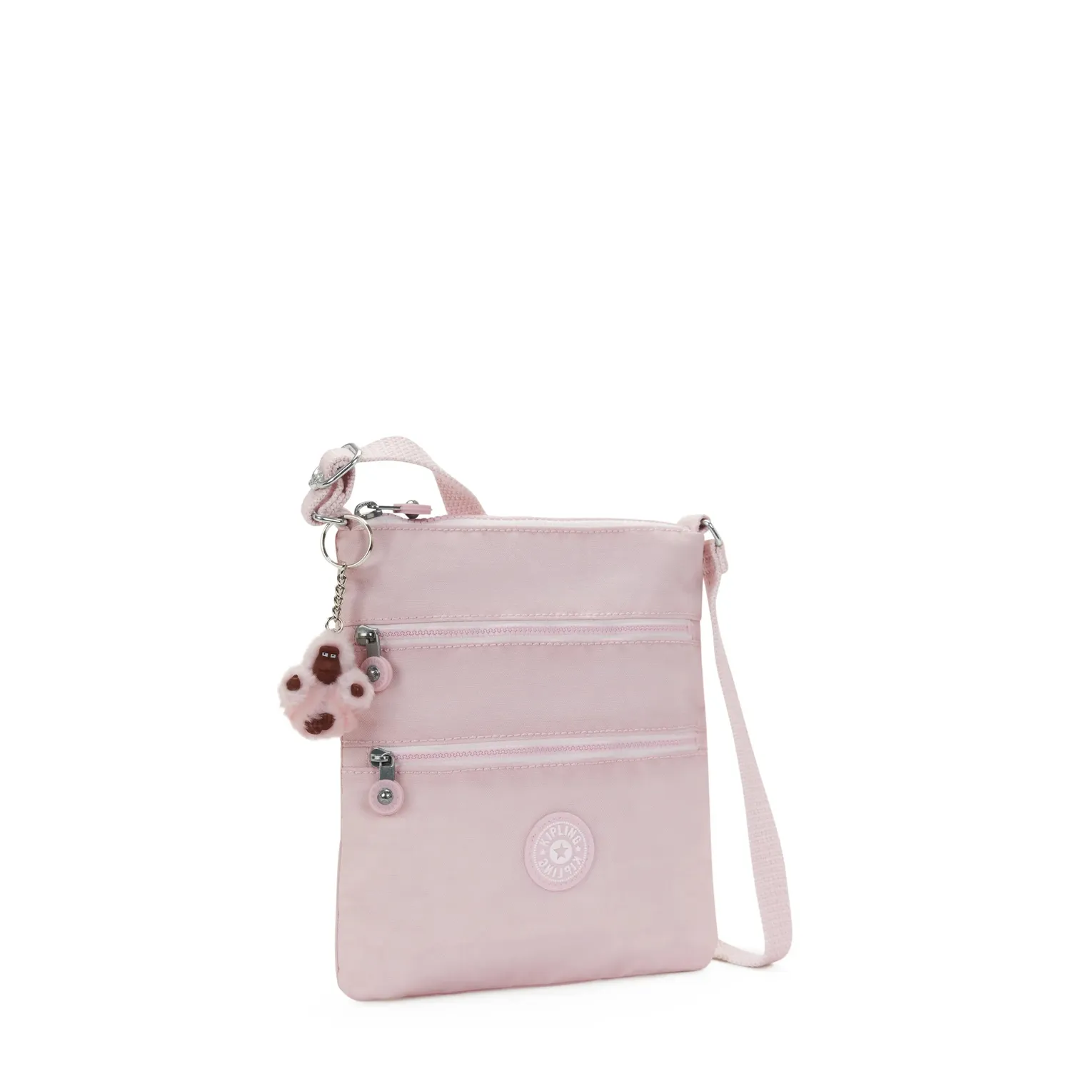Kipling Keiko crossbody tas klein Sugar Rose waterafstotend