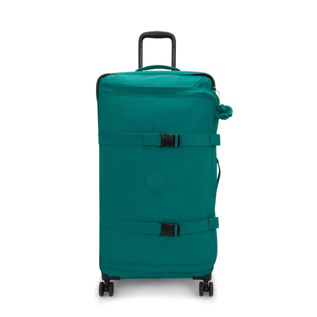 Kipling Spontaneous L koffer Groot Outspoken Green TSA-slot