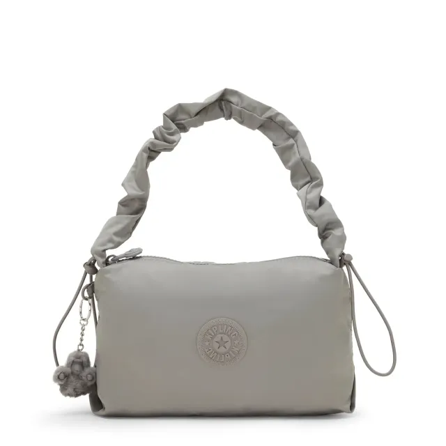 Kipling Eleni kleine schoudertas Entirely Grey met rits