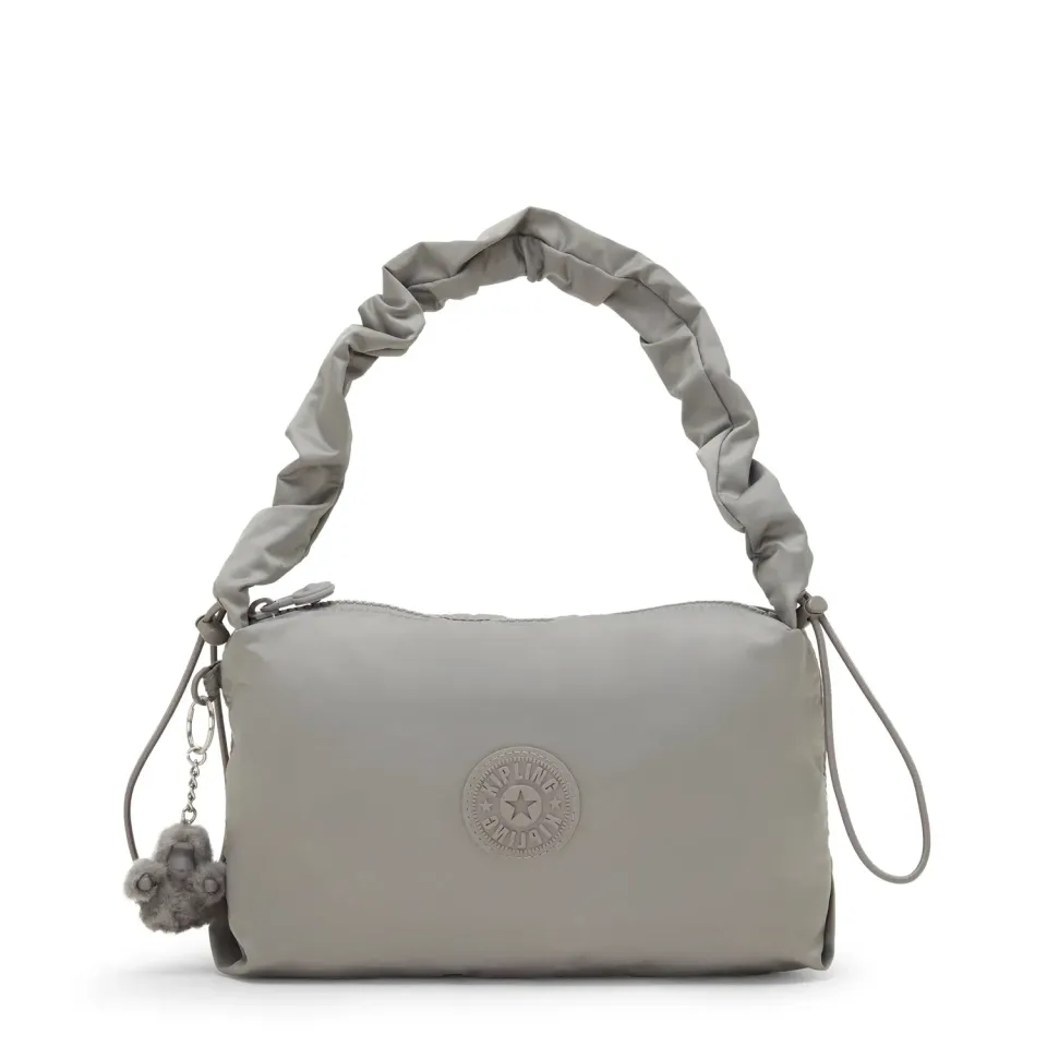 Kipling Eleni kleine schoudertas Entirely Grey met rits