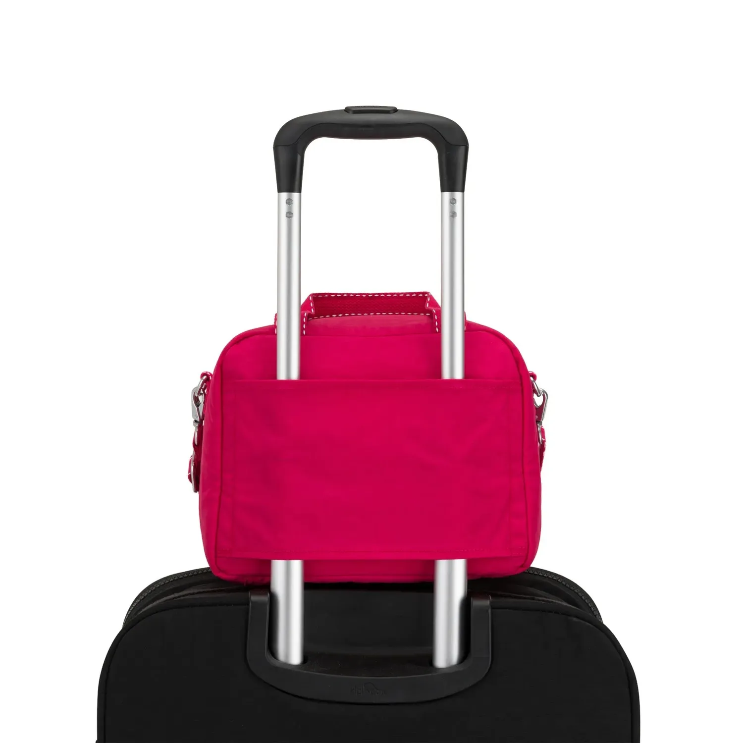 Kipling Miyo lunchtas True Pink groot geïsoleerd