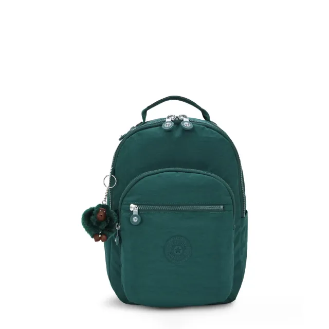 Kipling Seoul S rugzak Klein Deep Fern 11 inch tabletvak