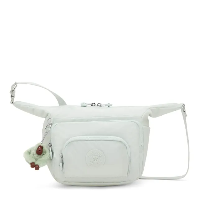 Kipling Erica S schoudertas Seaside Mint medium licht