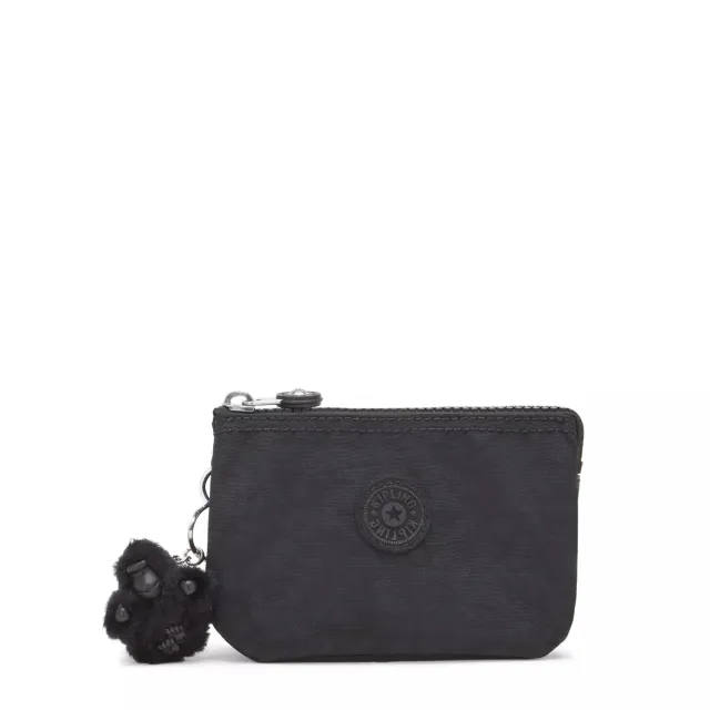 Kipling Creativity S portemonnee Black Noir klein met rits