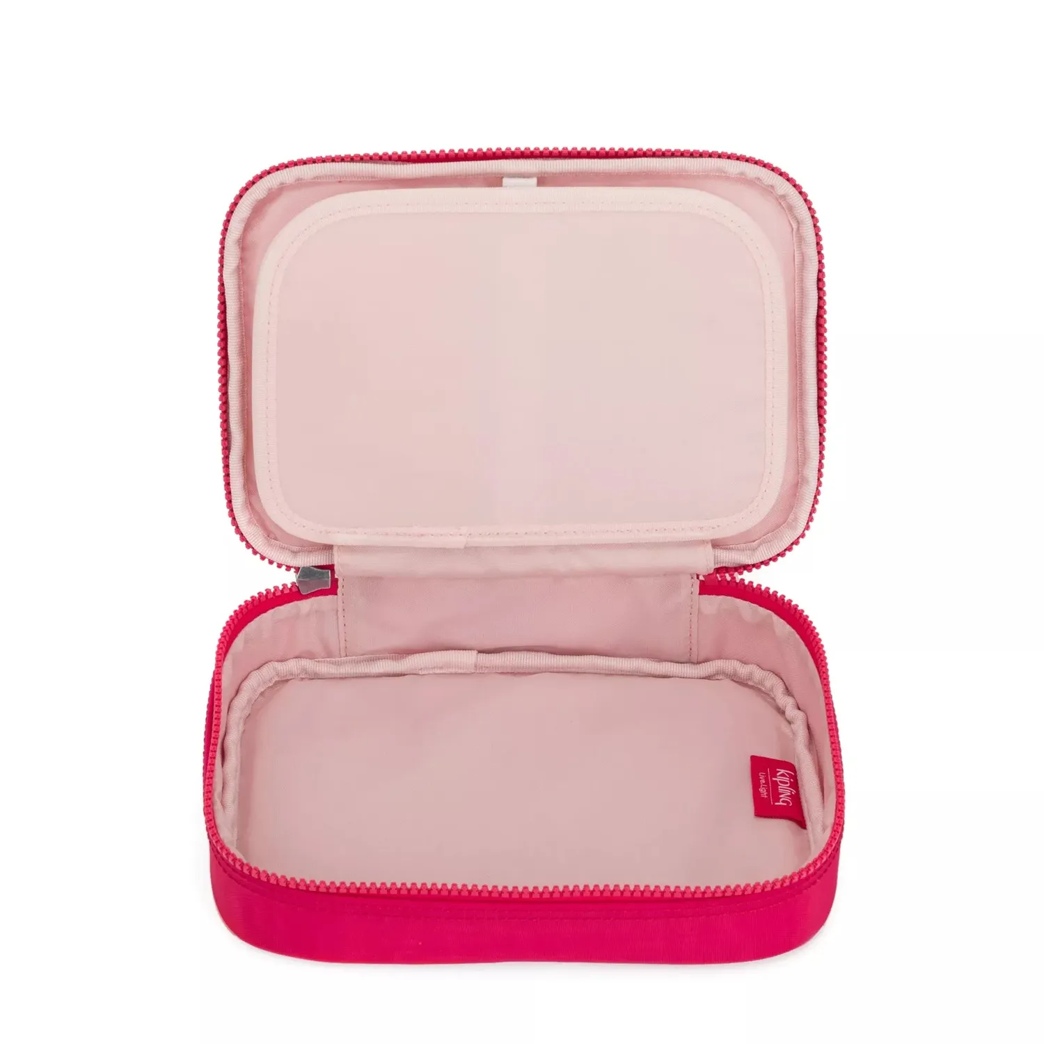 Kipling 100 Pens pennenzak Groot True Pink nylon
