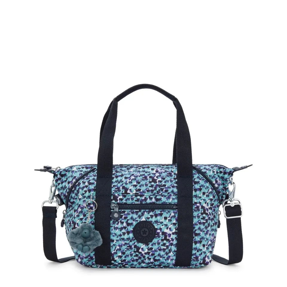 Kipling Art Mini schoudertas Rainy Feathers klein waterafstotend