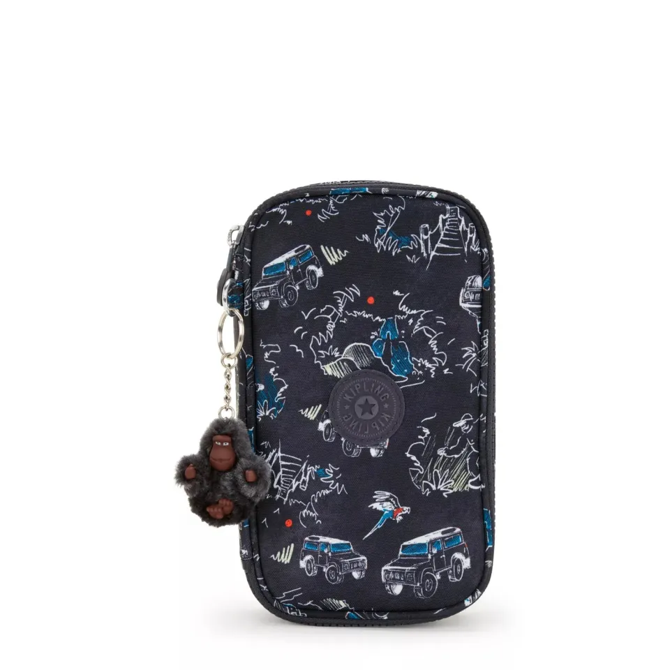 Kipling 50 Pens pennenzak Jungle Fun Race medium waterafstotend