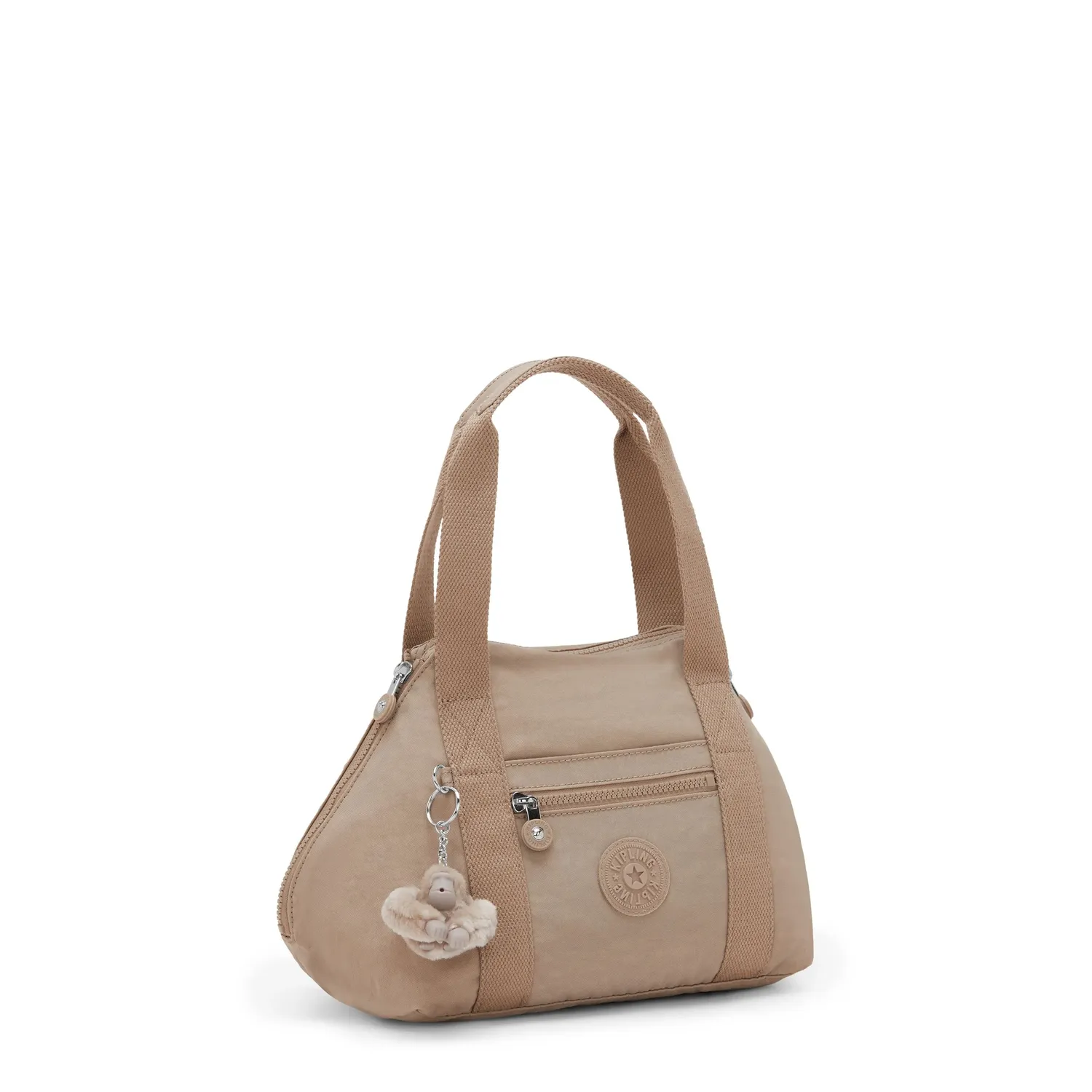 Kipling Art Mini schoudertas Tan Beige klein ruim