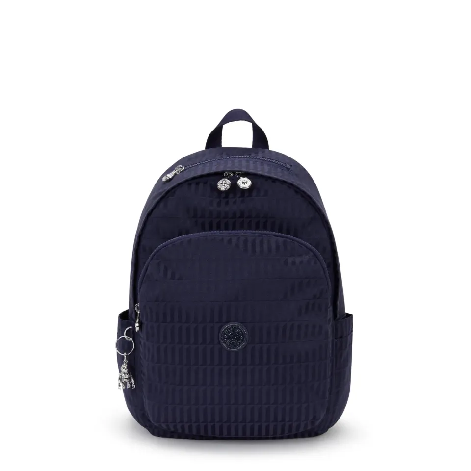 Kipling Delia rugzak Medium Night Tile Jacquard met zijvakken