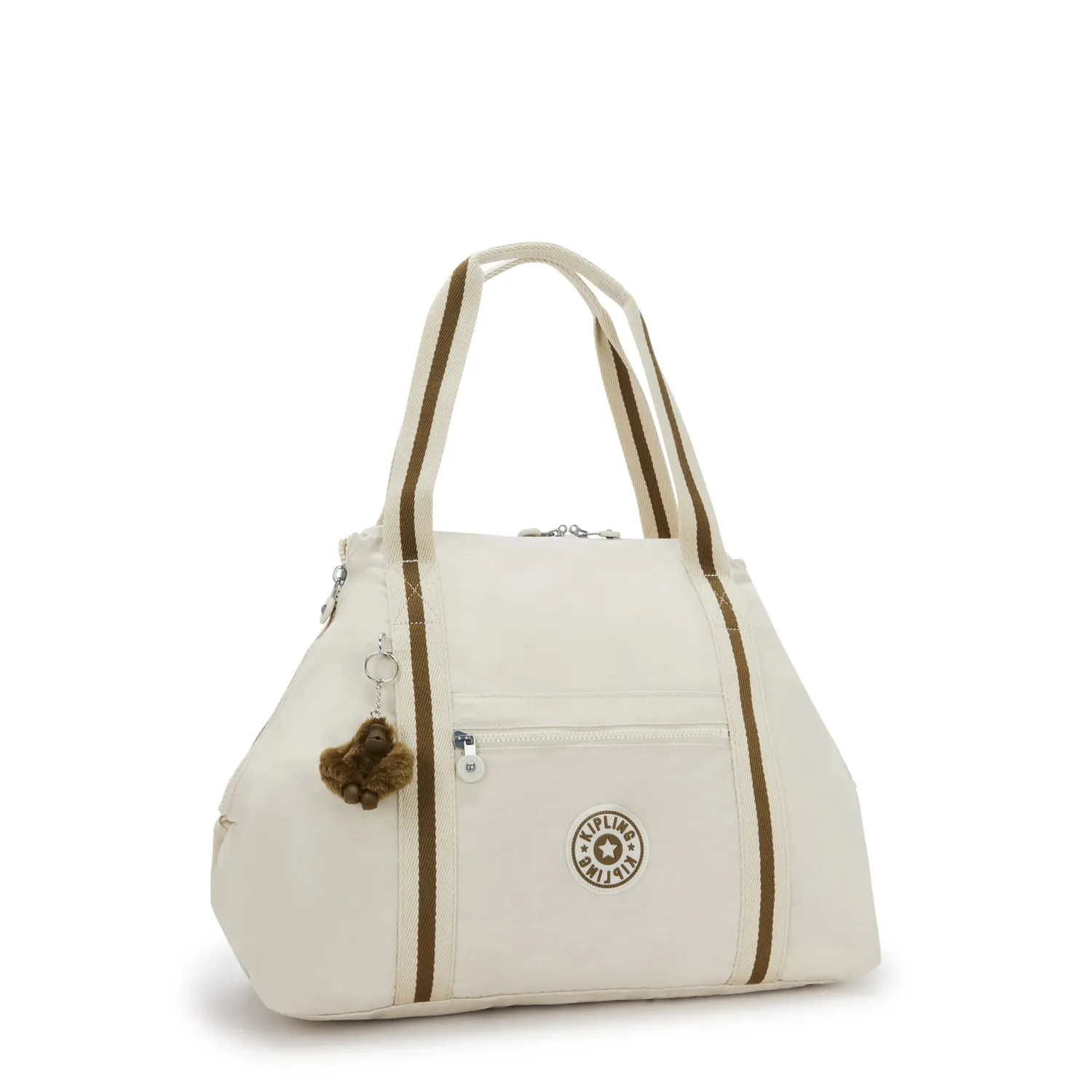 Kipling Art M schoudertas Soft Sand groot vakken