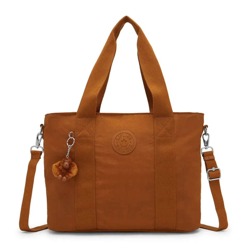 Kipling Minta L Up shopper Stylish Mokka Groot lang