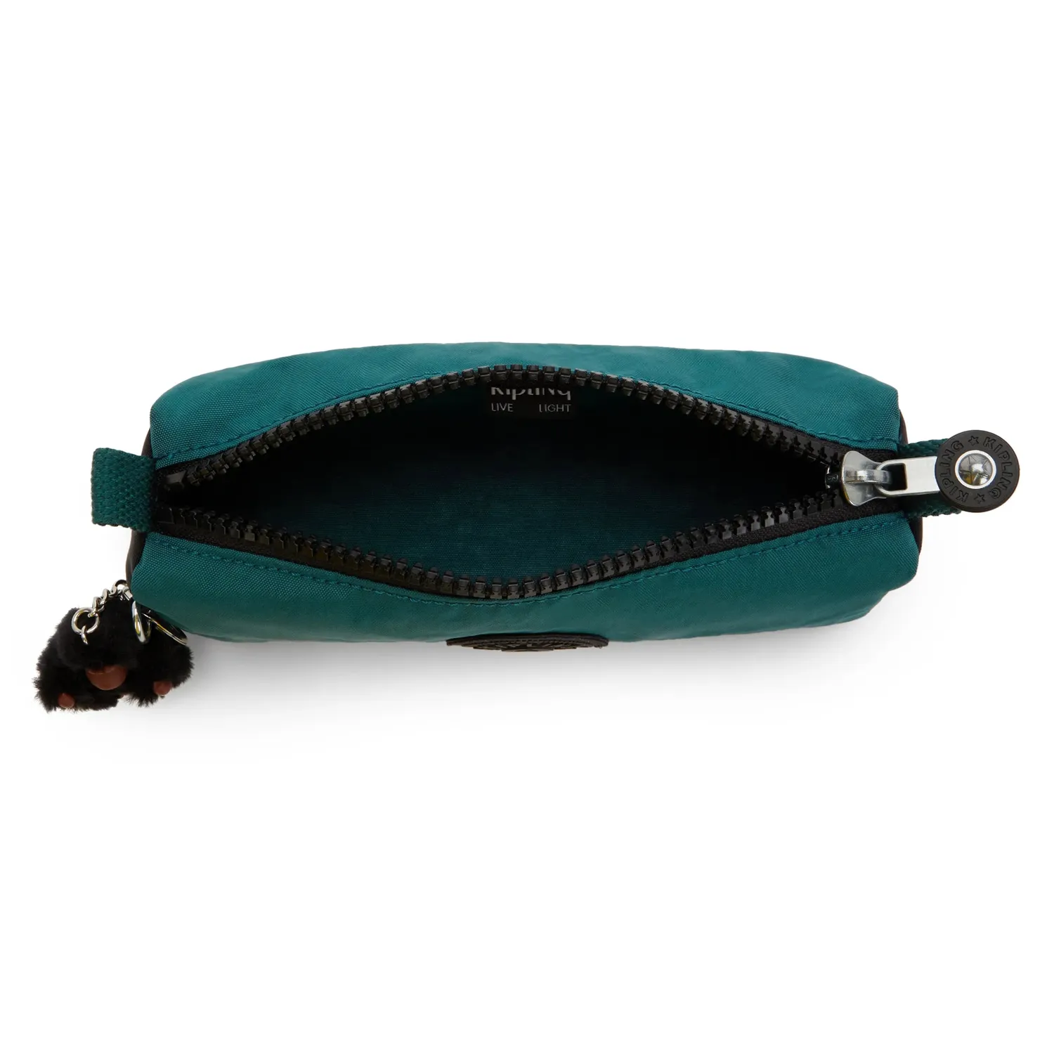 Kipling Freedom pennenzak Medium Black Khaki Block nylon