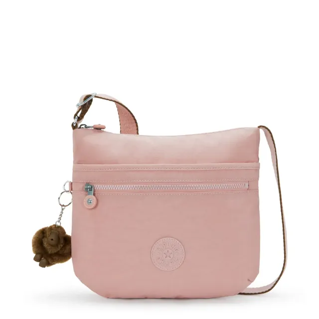 Kipling Arto schoudertas Medium Memory Pink waterafstotend
