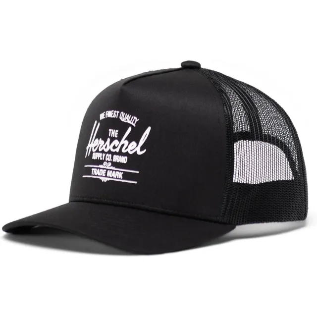 Herschel Whaler Tall Mesh Cap pet zwart