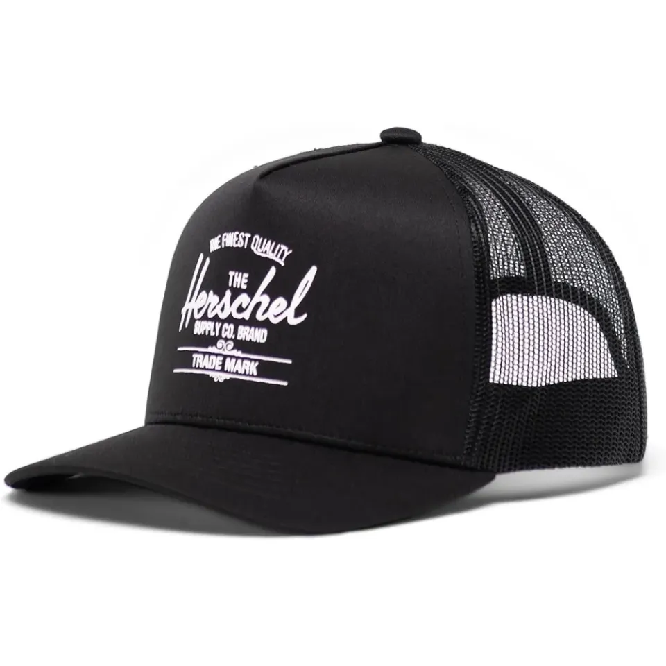 Herschel Whaler Tall Mesh Cap pet zwart