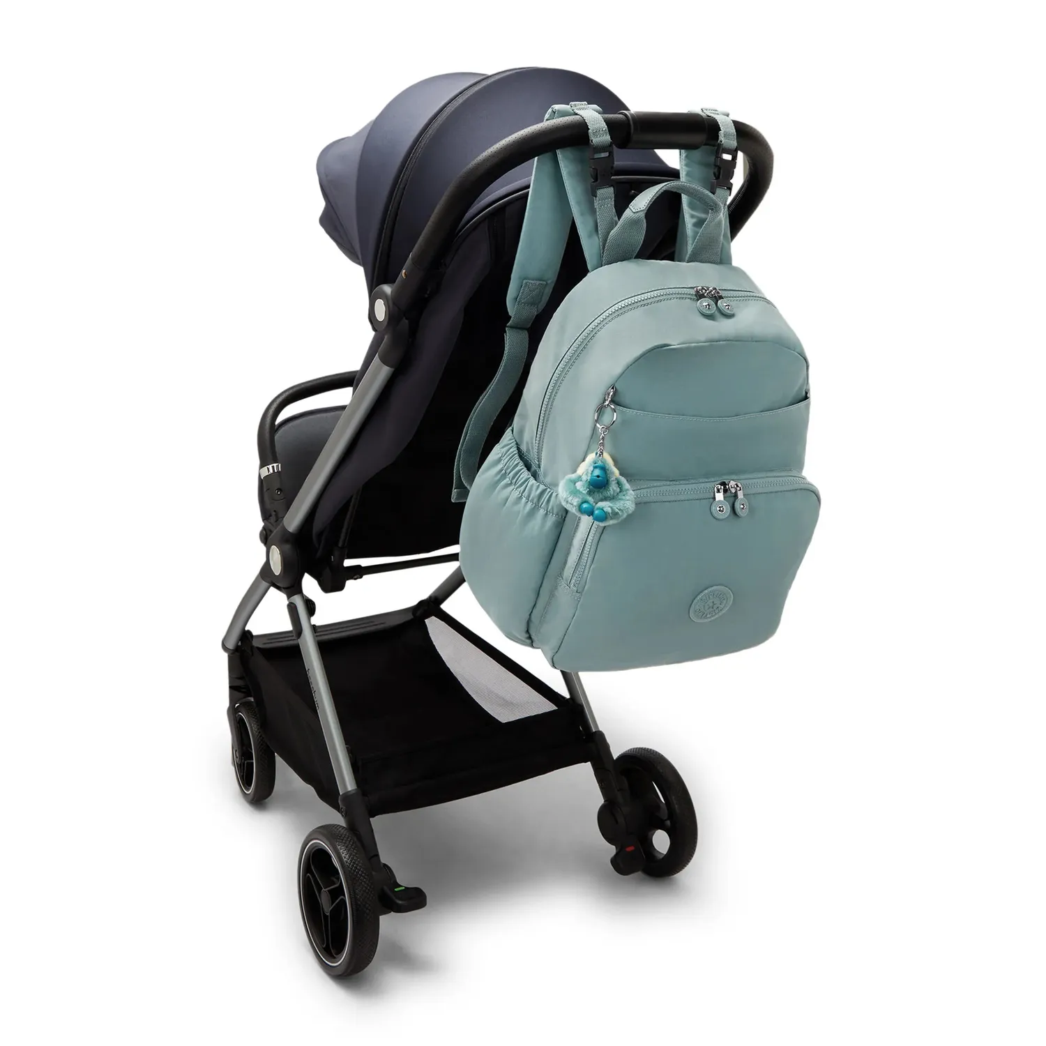 Kipling Maisie babyrugzak Medium Tiny Green Air verschoningsmat