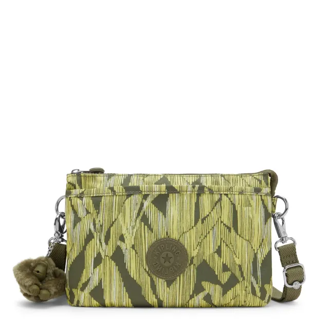 Kipling Riri crossbodytas Klein Sun Striped Grasses licht
