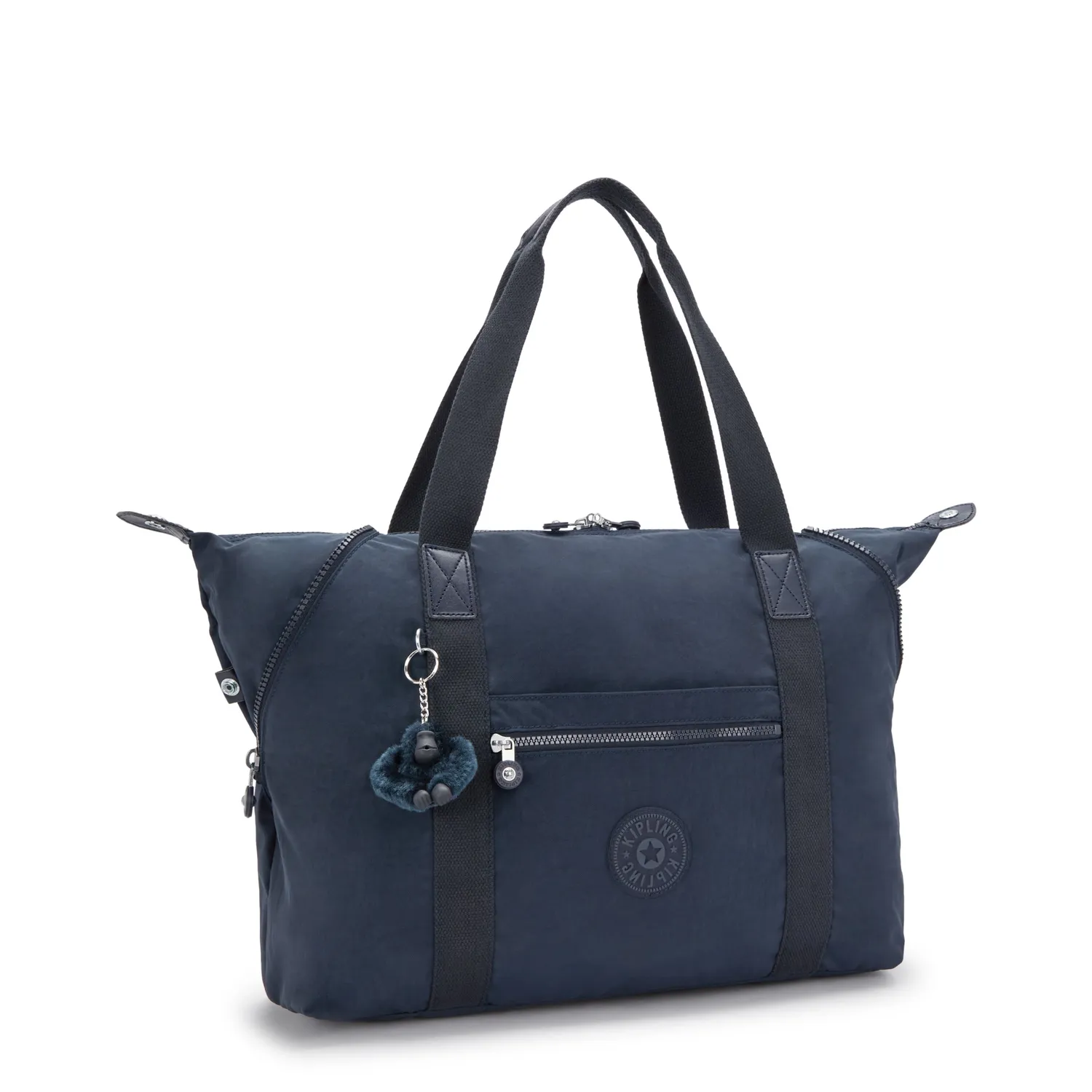 Kipling Art M draagtas Blue Bleu 2 groot waterafstotend