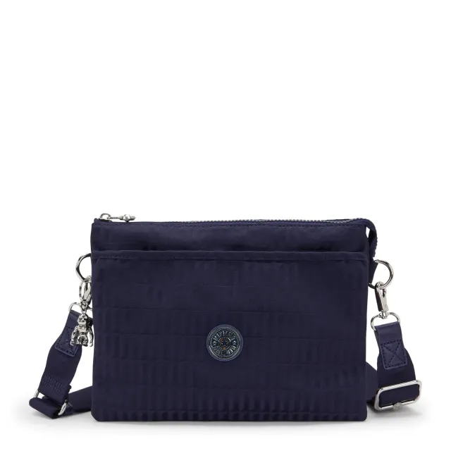 Kipling Riri L schoudertas Night Tile Jacquard medium met ritsvak