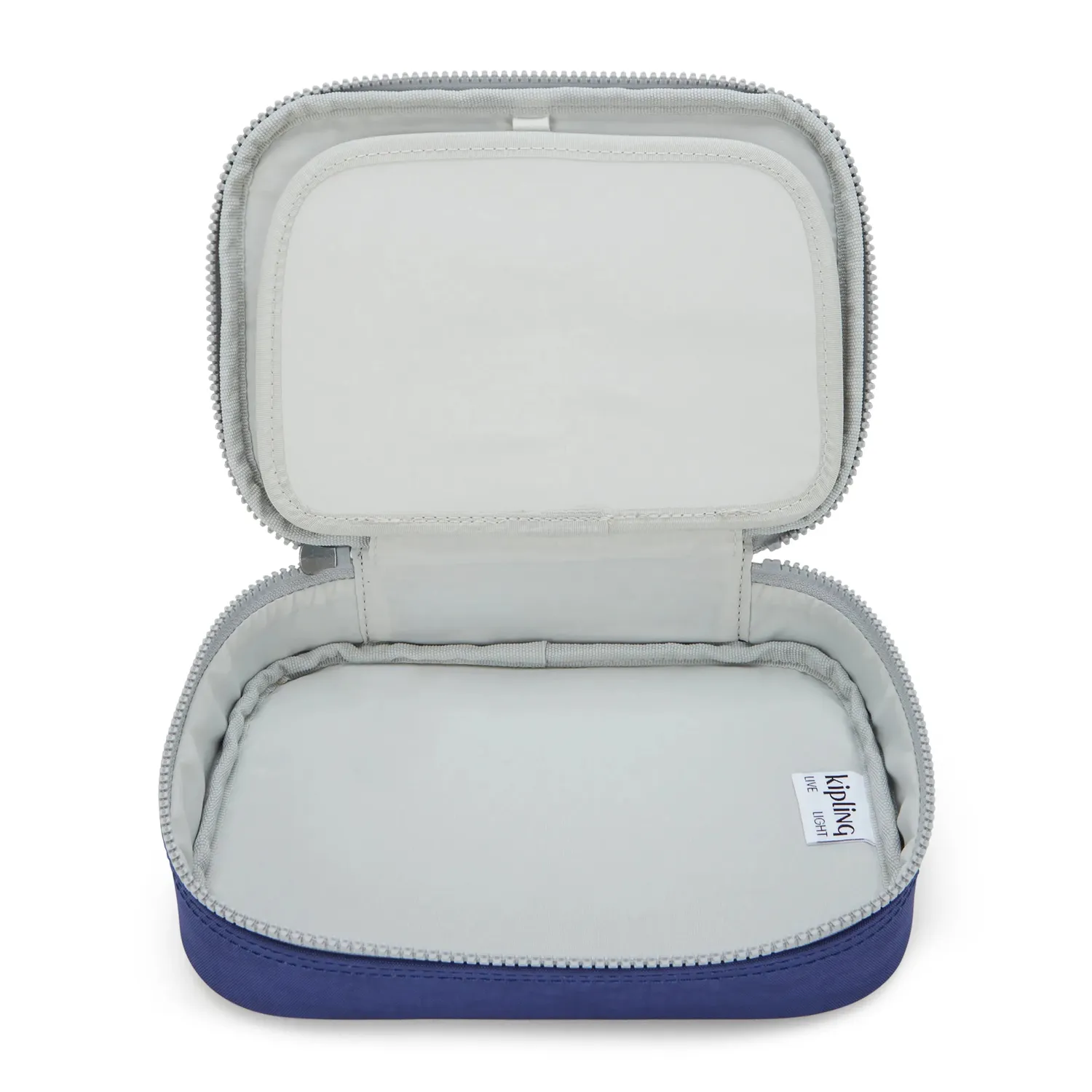 Kipling 100 PENS pennenzak Groot Bottle Blue Combo nylon