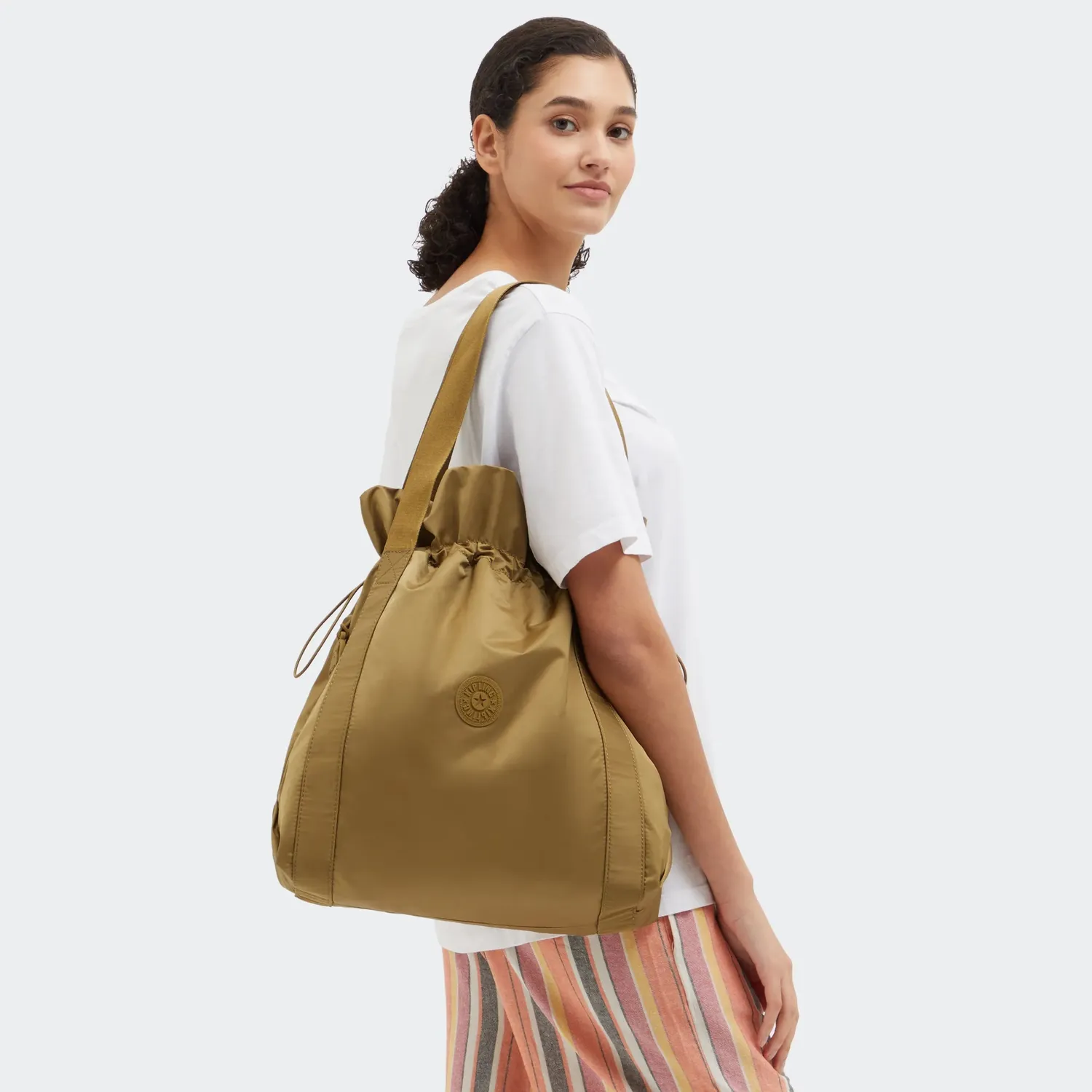 Kipling Elmar tote Medium Goldish Brown A4