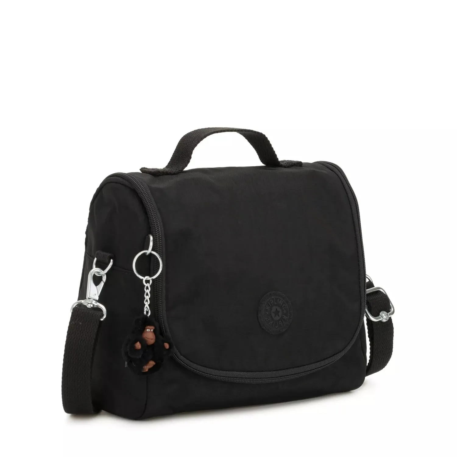 Kipling New Kichirou lunchtas Groot True Black trolleybevestiging