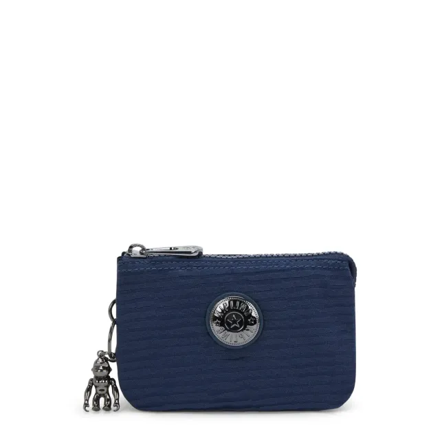 Kipling Creativity S portemonneetje Night Ocean Jacquard klein
