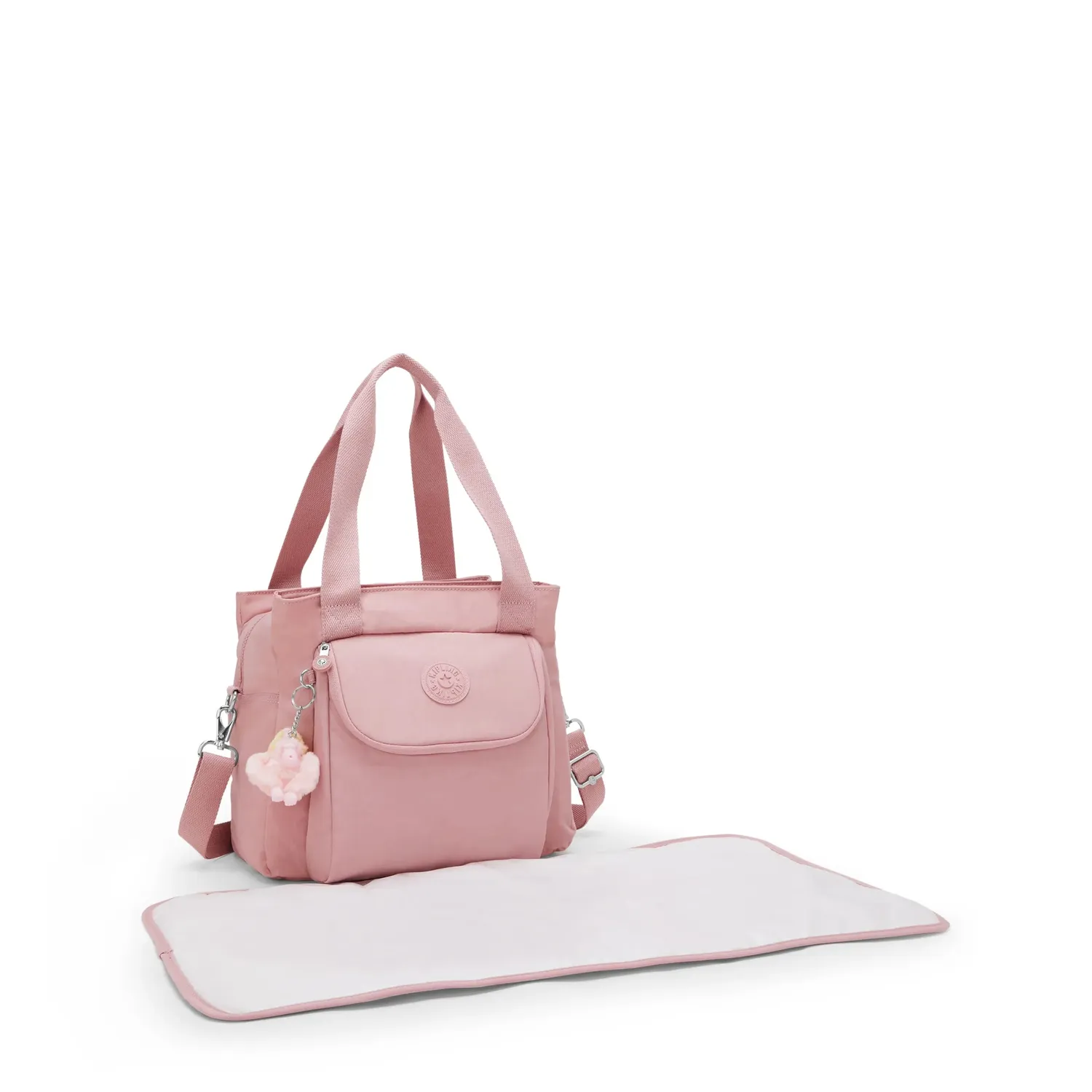 Kipling Nappisac babytas Tiny Smoky Blush Medium met mat