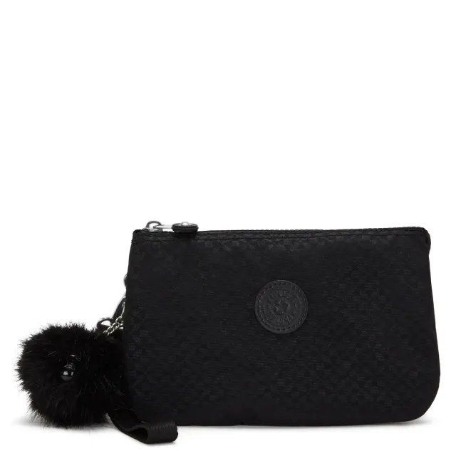 Kipling Creativity XL etui groot Echo Embossed nylon