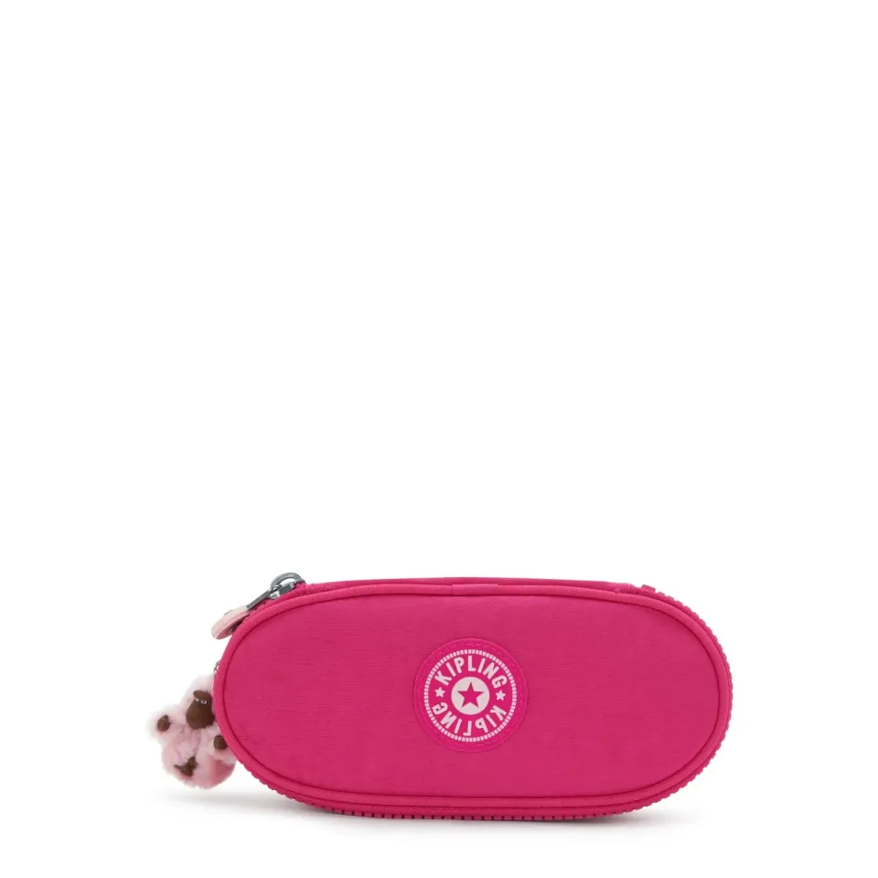 Kipling Duobox pennenetui Medium Intense Rose waterafstotend