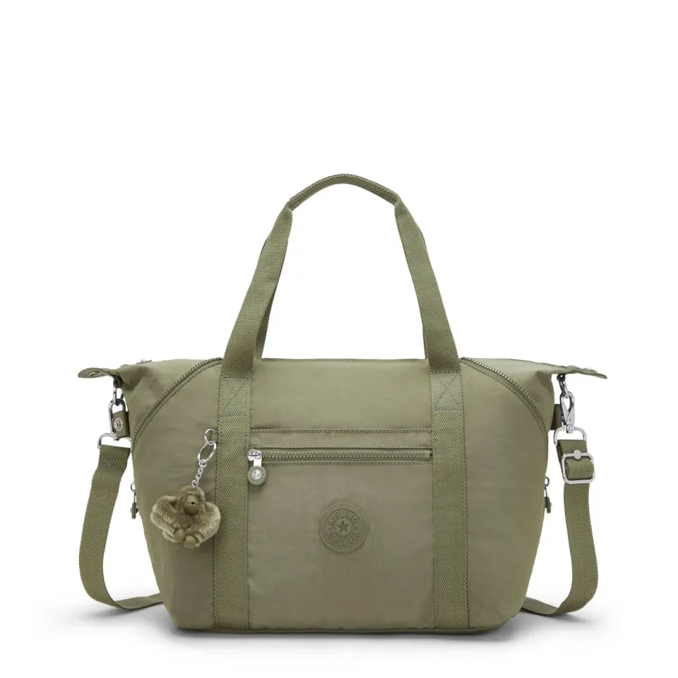 Kipling Art schoudertas Medium Almost Sage soepel