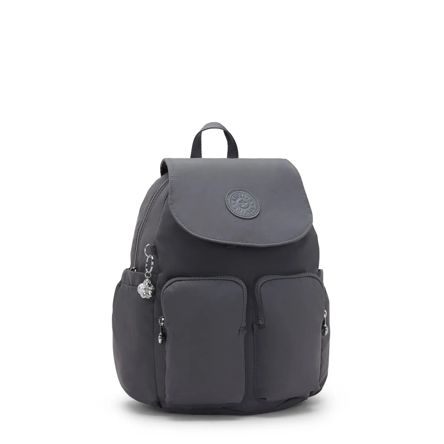 Kipling City Pocket S rugzak Klein moonlit slate klepsluiting