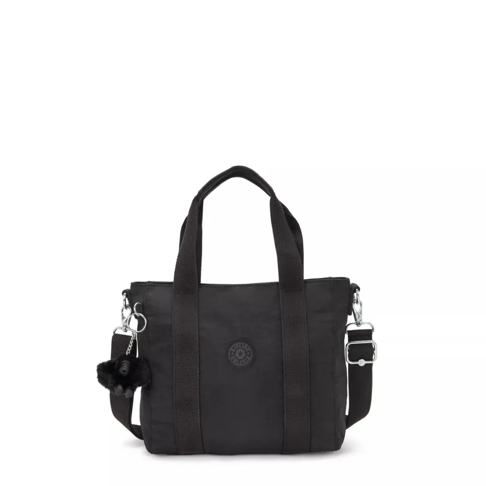 Kipling Asseni Mini draagtas klein Black Noir ritsvak